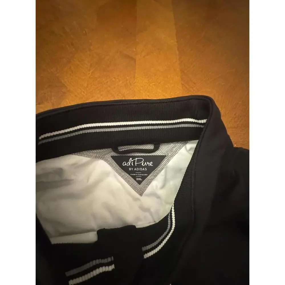 Adidas The Dunes Black Windbreaker Jacket 2XL - Picture 4 of 7